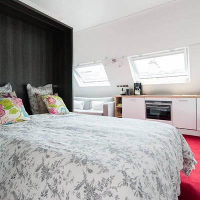 Alquiler de un estudio amueblado, París, Francia